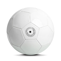 Ballons de football de haute qualité, taille officielle 5, en cuir PU, thermocollés, durables, écologiques, pour entraînement en intérieur/extérieur