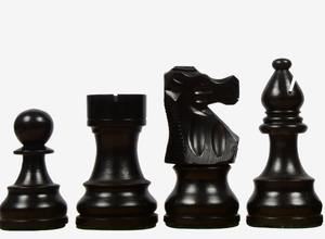 Pièces d'échecs Lardy de reproduction premium, ébène et bois de buxus, style Staunton, roi de 3,75 pouces, au meilleur prix - Product Image 4