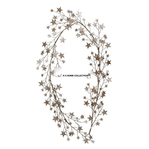 Ornements suspendus vierges pour sublimation, décoration de Noël pour cadeaux festifs et décoration intérieure, guirlandes et couronnes de Noël, couleur marron - Product Image 3