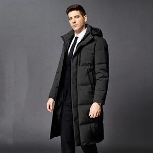 Winter Fashion Style <b>Men's</b> <b>Jacket</b> Custom Designed Hooded <b>Men's</b> Coat Feather Bubble Coat <b>Long</b> <b>Jacket</b> - Product Image 2