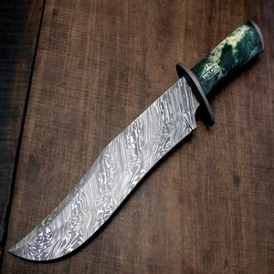 Couteau de chasse à lame fixe de qualité supérieure, équipement de survie pour le camping en plein air, outil de chasse robuste et durable en acier inoxydable, personnalisable OEM ODM - Product Image 1