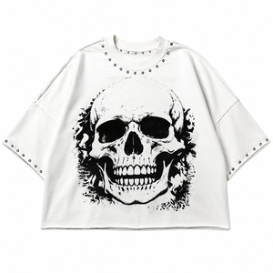 Camiseta Personalizada Moderna 100% Algodón Jersey Estampada Estilo Vintage Manga Corta Ecológica Transpirable Unisex Cómoda - Product Image 1