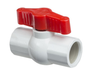 Robinet à bille manuel en PVC de 1 pouce avec poignée papillon pour l'agriculture, la plomberie et les raccords compacts - Polymère Nirmit - Product Image 4