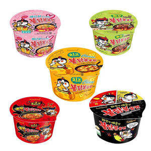 Nouilles Samyang Buldak en pot pour le marché de gros, y compris la célèbre série poulet épicé, avec une qualité constante - Product Image 4