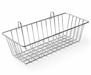 Premium Rectangular Metal <b>Wire</b> <b>Storage</b> <b>Basket</b> Hanging Type For Multi Purpose Neatening And Organizing - Product Image 5