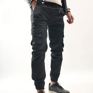 Top Selling Multi Pockets Fashionable Casual Wear <b>Lightweight</b> 100% Cotton Winter Summer Wear Breathable <b>Men's</b> <b>Cargo</b> <b>Trousers</b> - Product Image 2