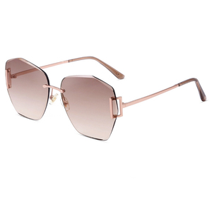 Gafas de Sol de Moda con Montura Irregular, Gafas de Sol de Lujo Brillantes con Diamantes Unisex de Alta Calidad para Mujer - Product Image 4