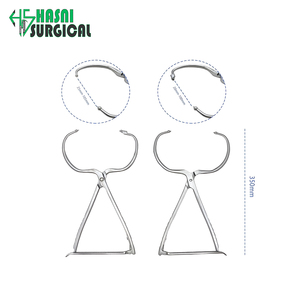 Pinzas de reducción ortopédicas con punta esférica, pinzas para huesos de acero inoxidable, instrumentos médicos - Product Image 2