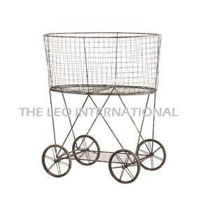 Panier de rangement en métal multifonction, panier en fil métallique pour la cuisine, panier à légumes, panier de rangement pour fruits - Product Image 2