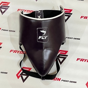 Protège-entrejambe en cuir de vachette véritable pour la boxe, le kickboxing, le Muay Thai, le MMA et les arts martiaux mixtes – Équipement de protection professionnel - Product Image 6