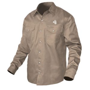 Chemise de travail pour homme en coton léger ignifuge, style western, pour la soudure, dernier design, chemises FR pour la soudure - Product Image 1