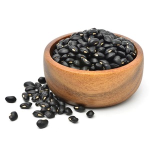 Haricots noirs secs non OGM en gros - Grains clairsemés légers, procédé FD, sac sous vide 25 kg, France, prix modérés, durée de conservation 24 mois - Product Image 1