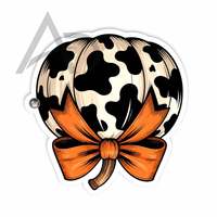 Supports de cils personnalisés Halloween motif citrouille et vache, pour extensions de cils, art de la citrouille saisonnière effrayante