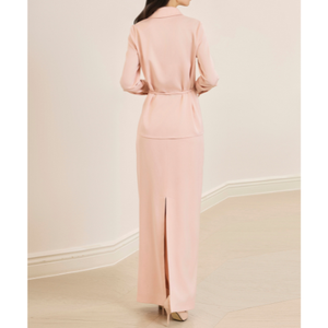 Ready To Ship Women’s Premium Business <b>Skirt</b> Elegant High Waist Satin Midi <b>Skirt</b> <b>Office</b> Formal Workwear For Wholesale - Product Image 6