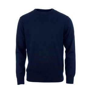 เสื้อสเวตเชิ้ตผู้ชาย แขนยาว คอกลม ผ้าฟลีซ สีพื้น ไซส์ใหญ่ ผ้าฝ้าย 100% เป็นมิตรกับสิ่งแวดล้อม - Product Image 1