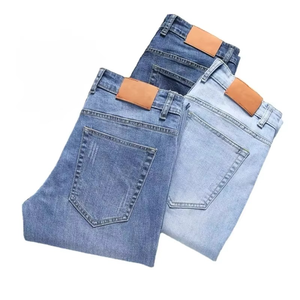 Jeans Baggy Personalizados de Alta Calidad, Casuales, Transpirables, con Logotipo, para Hombre, Lavados, Estilo Denim - Product Image 6