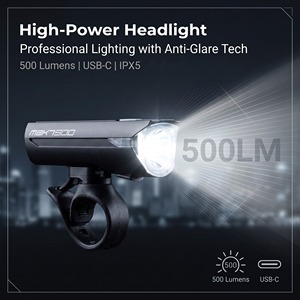 High Quality <b>Bicycle</b> LED <b>Light</b> 800/600/300/200 Lumen Type-C Rechargeable Bike <b>Light</b> Front Headlight - Product Image 1