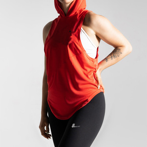 Camiseta sin mangas informal para mujer, de punto, de algodón y elastano, ecológica, de secado rápido y transpirable - Product Image 2