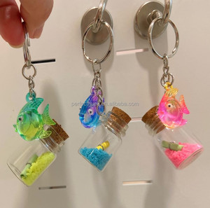 Botella de Arena OEM con Impresión UV, Patrón Animal, Forma 3D, Llavero para Mujer, Impresión de Logotipo Aceptable - Product Image 5