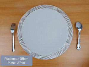 Best Seller Set Rattan Placemat Decoration On the <b>Table</b> 2026 - Product Image 5