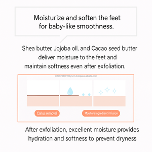 K Beauty xilitolo Foot Booster Essence maschera con karité e burro di semi per la pelle luminosa e la cura del tallone morbido - Product Image 5