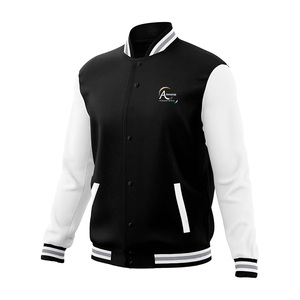 Lightweight Bomber <b>Jacket</b> Nylon Polyester Windbreaker Varsity Style <b>Zip</b> <b>Up</b> <b>Jacket</b> Unisex OEM Manufacturer - Product Image 1