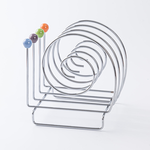 Support pour couteau et planche à découper en forme d'escargot pour un rangement pratique - Product Image 2