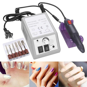 Set Profesional <span class=keywords><strong>de</strong></span> Manicura al por Mayor: Taladro Eléctrico, Lijadora, Removedor <span class=keywords><strong>de</strong></span> Gel y Cutículas, <span class=keywords><strong>Lima</strong></span> Pulidora - Product Image 1