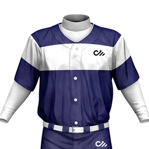 ชุดเบสบอลทีมกีฬาสีตามสั่งสำหรับผู้ชาย รุ่นใหม่ล่าสุด ชุดเบสบอลกีฬาสั่งทำพิเศษสำหรับขาย บริการ OEM จากปากีสถาน - Product Image 3