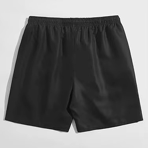 Men's Black Red Dripping Print Board Shorts With <b>White</b> Hands Pattern Quick Dry Drawstring Casual Swim <b>Trunks</b> - Product Image 4