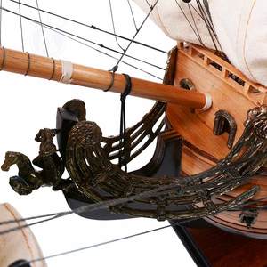 Maqueta de Barco Real Soleil Hecha a Mano, Línea Admiral, Decoración Náutica para Oficina, Hogar y Regalo - Contacto para Venta al por Mayor - Product Image 3