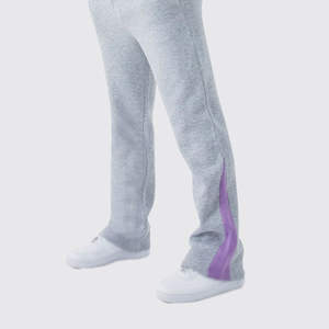 Conjunto de Sudadera y Pantalones de Felpa Suave y Cálida, Holgada y Ligeramente Acampanada, de Mezcla de Algodón, Ideal para Descansar - Product Image 5