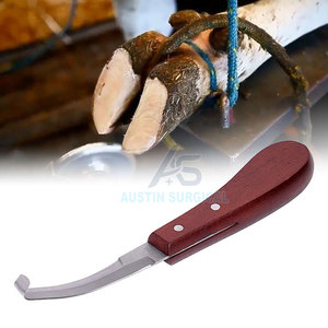 Couteaux à sabots vétérinaires en acier inoxydable, conception de coupe de précision, poignée confortable, construction durable, écologique, utilisation pour chiens, facile à utiliser - Product Image 4