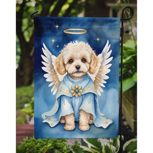Maltipoo My Angel Garden Flag Multicolor Decorativo Yard Banner para Patio Artwork Buzón Bandera para camas de flores Tamaño de jardín - Product Image 3