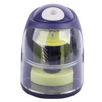 Taille-crayon électronique automatique à piles, amusant, en plastique multicolore, motif aigle moderne