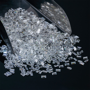 Lab Grown Diamond HPHT mejor calidad CVD Baguette tamaño personalizado DEF color VVS 1 CALIDAD DE Surat Mejor precio piedras de laboratorio de lujo - Product Image 2