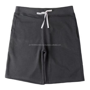 Pantalones cortos informales de lujo de verano para hombre, cómodos, sólidos, finos, cintura elástica, traje, pantalón, bolsillos transpirables, talla grande, ajuste, blanco y negro - Product Image 3