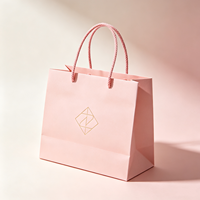 Custom Eco-Friendly Aseptic Kraft Paper Bags | Luxury Embossed Shopping Gift Bags with Lamination for Clothes & Shoes