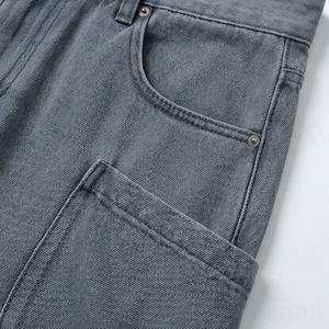 กางเกงยีนส์ขาสั้นผู้ชายฤดูร้อนกางเกงขาสั้นผ้าฝ้ายทรงสลิมฟิตยืดหยุ่นเสื้อผ้าชายขนาดบวกกางเกงยีนส์ลำลองแฟชั่นอินเทรนด์สตรีทแวร์ - Product Image 5