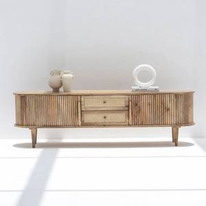 ตู้วางทีวีไม้ Vandana Novara Optima ดีไซน์ทันสมัยแบบมินิมอล ทำจากไม้จริง - Product Image 1