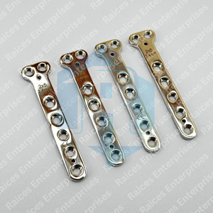 RAICES ENTERPRISES Placa de Bloqueo Ortopédica de 2.4mm, 2x5 Orificios, Acero Inoxidable, Certificación CE Clase II, Certificación ISO 13485, Veterinaria - Product Image 5