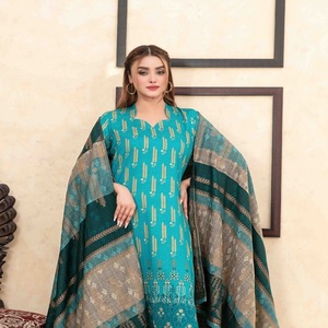 <b>Eid</b> Sale Indian and <b>Pakistani</b> Heavy Embroidery Work <b>Dresses</b> <b>Pakistani</b> and Indian Salwar Kameez Three Piece Saari for Women - Product Image 4