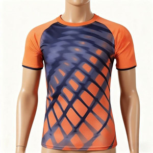 T-shirt de sport à manches courtes pour homme, fabriqué au Pakistan, 100 % polyester, tissu respirant, personnalisable, haute qualité, best-seller - Product Image 1