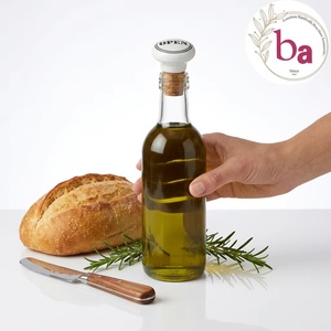 Bouchon de bouteille en céramique vintage avec base en liège, modèle CBS 112, pour la conservation du vin - Product Image 3