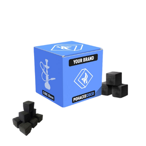 ถ่านก้อนมะพร้าวธรรมชาติถ่านก้อนถ่านชิชาฮุคคาถ่านก้อนถ่านเถ้าต่ำเผานานขายส่งแบบอินโดนีเซีย - Product Image 1