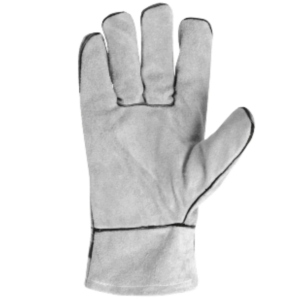 Gants de sécurité industriels pour hommes JNM SAFETY en cuir rouge certifiés CE, antistatiques, antivibrations, robustes - Product Image 5