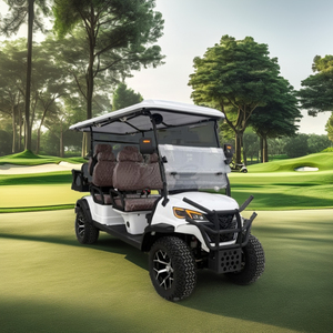 Voiture de golf électrique 6 <span class=keywords><strong>places</strong></span> de haute qualité, homologuée pour la route, style <span class=keywords><strong>fourgon</strong></span>, pour le tourisme et les excursions, certifiée CE, 40 km/h - Product Image 1