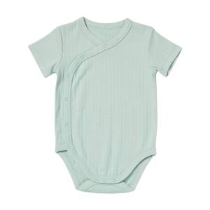 OEM Supplier Cotton Button Baby Onesie Soft Breathable Easy <b>Change</b> Infant Wear Wholesale - Product Image 6