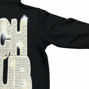 Sudadera con capucha de la mejor calidad, con logo serigrafiado personalizado en la parte delantera y trasera, para hombre y mujer, 100% algodón polar, 450 g/m². - Product Image 4