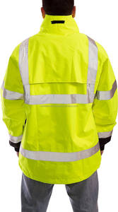 Custom High Hi Vis Visibility Reflective Winter Safety Bomber Jacket Reflective Safety Clothing - Product Image 2